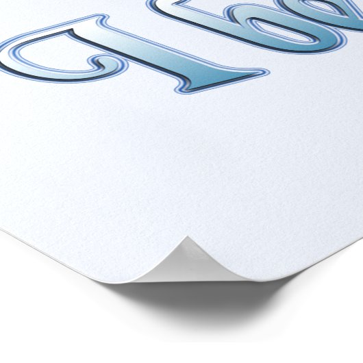 Poster Anges bébé (Coin)