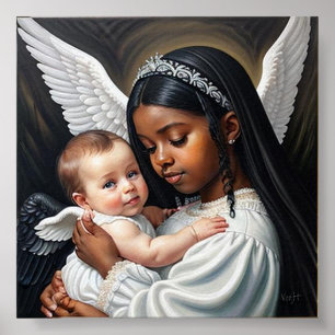 Poster anges bébés