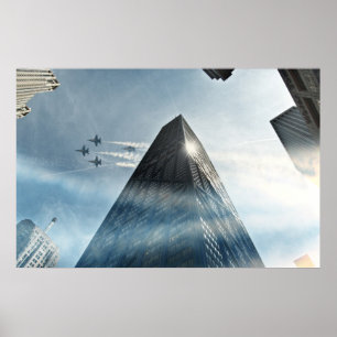 Poster Anges bleus