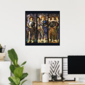 Poster ANGES DE LA CRÉATION Premier, Deuxième, Troisième (Bureau à domicile)