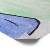 Poster Anges de Noël avec trompettes (Coin)