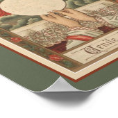 Poster Anges de Noël de la Messe latine traditionnelle (Coin)