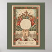 Poster Anges de Noël de la Messe latine traditionnelle (Devant)