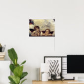 Poster Anges de Raphaël (Bureau à domicile)