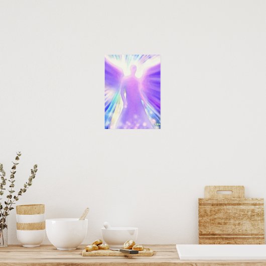 Poster Anges des huiles paradisiaques (Cuisine)