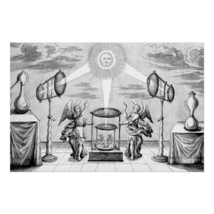 Poster Anges divins de l'Alchimie
