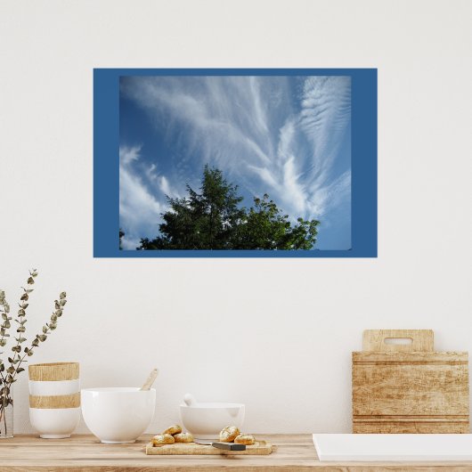 Poster Anges du plateau (Cuisine)