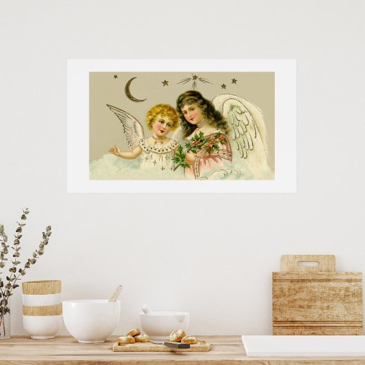 Poster Anges et saints (Cuisine)