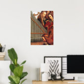 Poster ANGES JOUANT DE LA MUSIQUE, détail (Bureau à domicile)