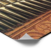 Poster ANGES JOUER MUSIQUE, détails (Coin)