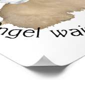 Poster Anges Wheaten Scottish Terrier (Coin)