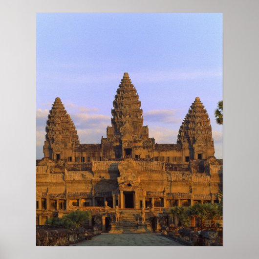 Poster Angkor Vat, Cambodge (Devant)