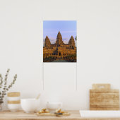 Poster Angkor Wat, Cambodge (Cuisine)