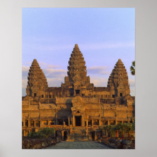 Poster Angkor Wat, Cambodge