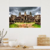 Poster Angkor Wat Cambodge (Cuisine)