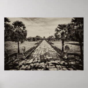 Poster Angkor Wat Causeway