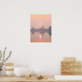 Poster "Angkor Wat Sunset" (Cuisine)