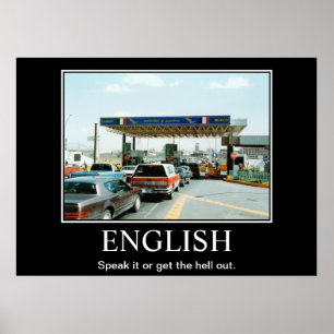 POSTER ANGLAIS
