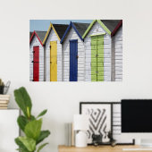 Poster Anglais Beach Hubs (Bureau à domicile)