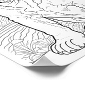 Poster Anglais Bulldog Adult Coloration (Coin)