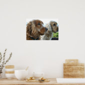 Poster anglais Cocker Spaniel Dog (Cuisine)