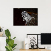 Poster Anglais Setter Puppy (Bureau à domicile)