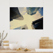 Poster Angle bas du Chrysler Building (Cuisine)