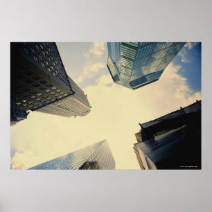 Poster Angle bas du Chrysler Building