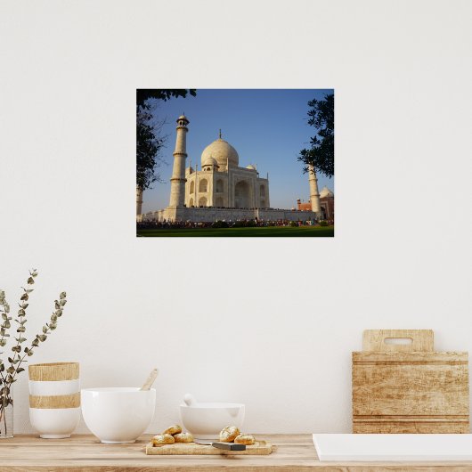 Poster angle taj mahal (Cuisine)