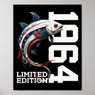 Poster Angler 61e anniversaire Fishing Limited Edition 19