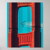 Poster Angles bleus (Devant)