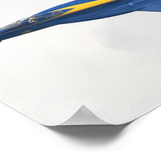 Poster Angles bleus 2 (Coin)