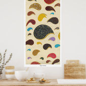 Poster Angles croissants - Imprimer (Cuisine)