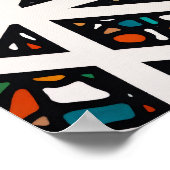 Poster Angles en couleur (Coin)