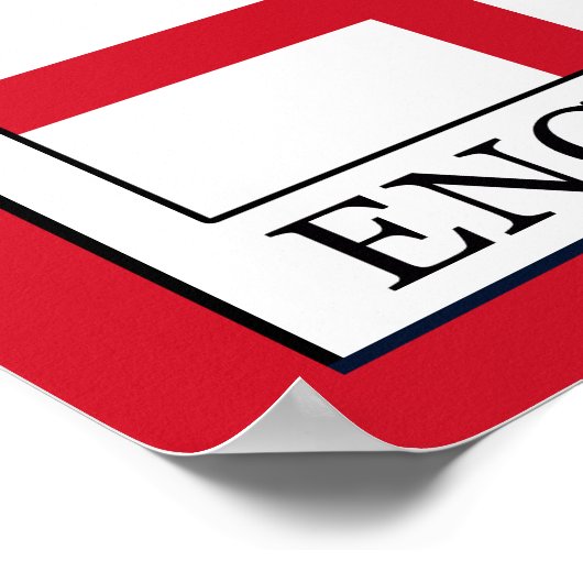 Poster Angleterre (Coin)