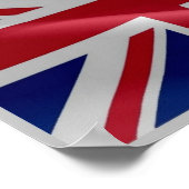 Poster Angleterre - Drapeau au Royaume-Uni - (Coin)