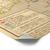 Poster Angleterre, Ecosse, Irlande et Man en 1100 (Coin)