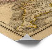 Poster Angleterre et Pays de Galles 2 (Coin)