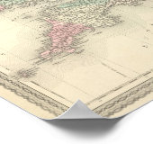 Poster Angleterre et Pays de Galles 5 (Coin)