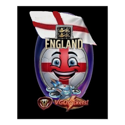 Poster Angleterre-GBall (Devant)