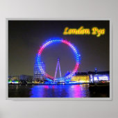 Poster Angleterre - London Eye - (Devant)
