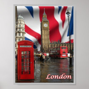 Poster Angleterre - Londres - Big Ben -
