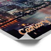Poster Angleterre - Londres - Canary Wharf - (Coin)
