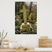 Poster Angleterre, Londres, Highgate Cemetery, gravesite (Cuisine)