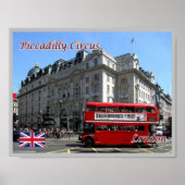 Poster Angleterre - Londres - Piccadilly Circus - (Devant)