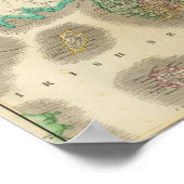 Poster Angleterre nord (Coin)