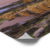 Poster Angleterre, Northumberland, Château de Bamburgh (Coin)