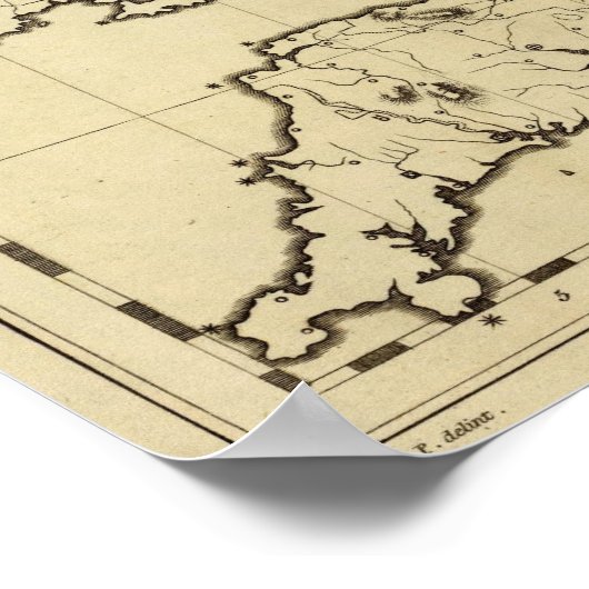 Poster Angleterre, Pays de Galles (Coin)