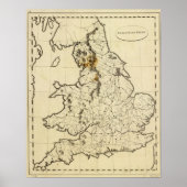 Poster Angleterre, Pays de Galles (Devant)