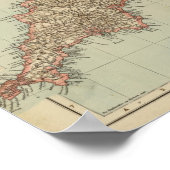 Poster Angleterre, Pays de Galles (Coin)